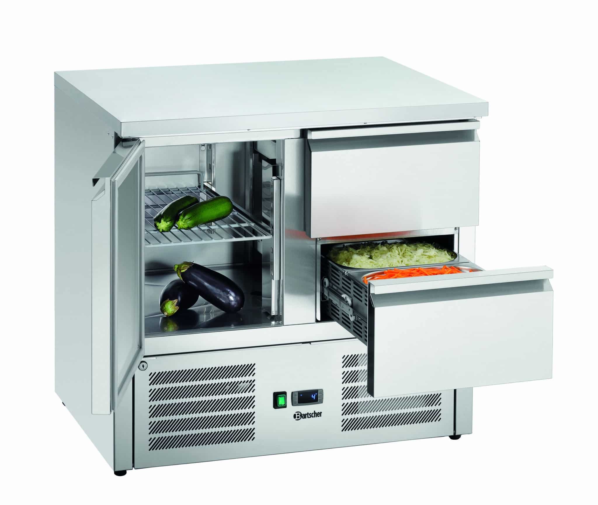 BARTSCHER Mini-Kühltisch 900T1S2