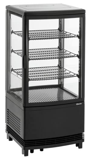 Mini-Kühlvitrine 75L2T schwarz - Image 10